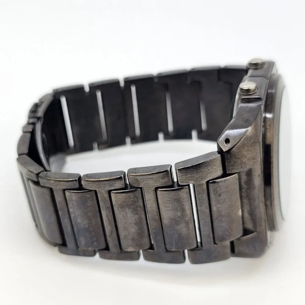 Kenneth Cole Unlisted Men Digital Watch 44MM Black Bracelet Band 7